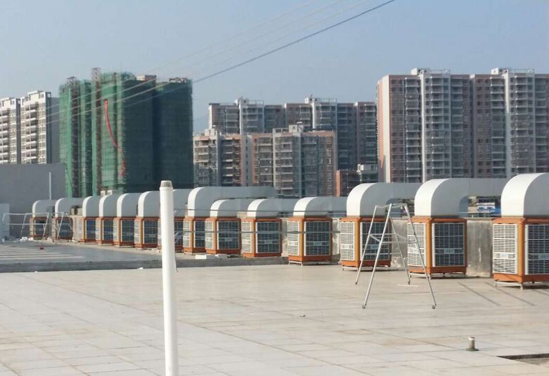 蒸發(fā)冷風(fēng)機(jī)的工作原理 蒸發(fā)冷風(fēng)機(jī)的工作原理