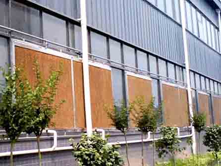 濕簾風機降溫系統 濕簾風機降溫系統